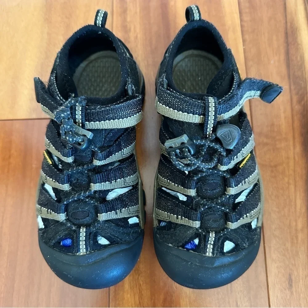 Keen Newport Waterproof Sandals Black Shoes Kid's Size 13